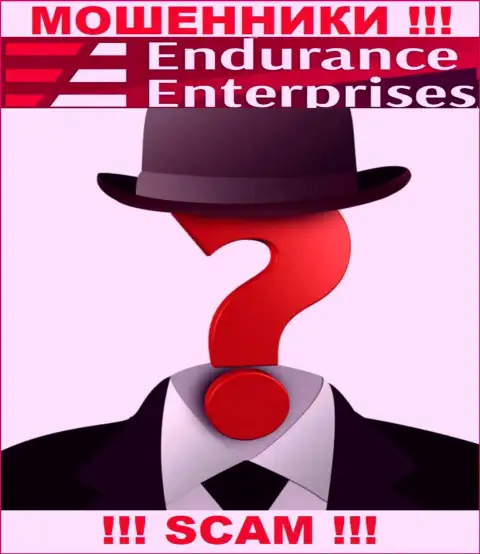 У интернет-кидал Endurance Enterprises неизвестны начальники - отожмут вклады, подавать жалобу будет не на кого