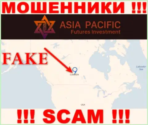 Asia Pacific - это МАХИНАТОРЫ !!! Оффшорный адрес регистрации фальшивый