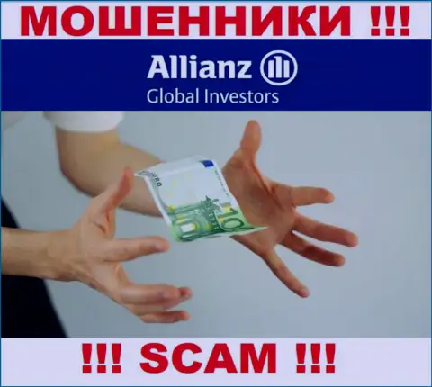 В ДЦ Allianz Global Investors требуют оплатить дополнительно сборы за возвращение денежных вкладов - не ведитесь