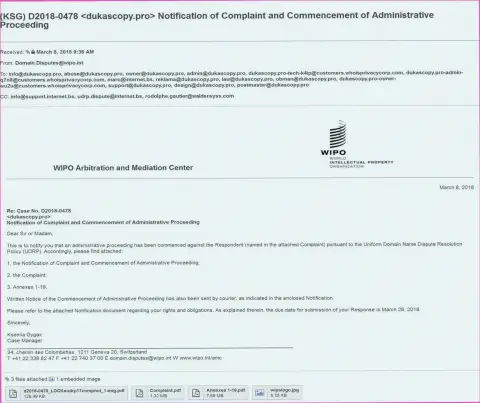 Обманщики Dukascopy Bank AG vs. Администрация ДукасКопи Про