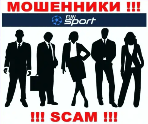 Начальство FunSport Bet засекречено, у них на официальном веб-портале этой инфы нет