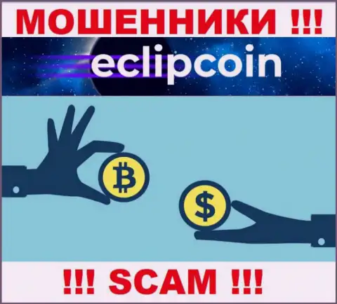 Работать совместно с Eclipcoin Technology OÜ довольно опасно, поскольку их сфера деятельности Криптовалютный обменник - это обман