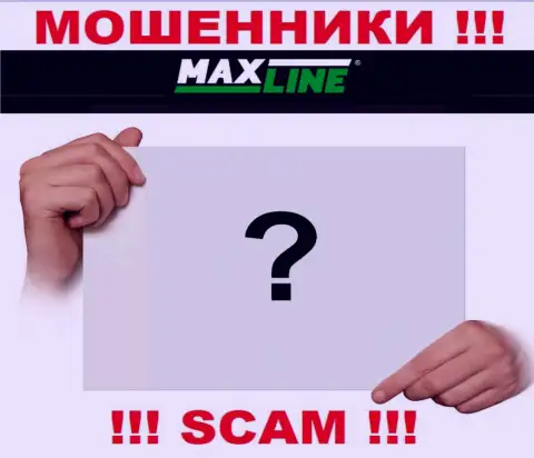 В интернет сети нет ни единого упоминания об непосредственных руководителях мошенников MaxLine