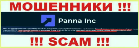 Осторожнее, IFSC - это жульнический регулятор интернет мошенников Panna Inc