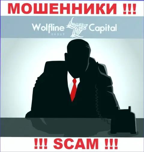 Не тратьте свое время на поиски информации о непосредственных руководителях Wolfline Capital, все сведения скрыты