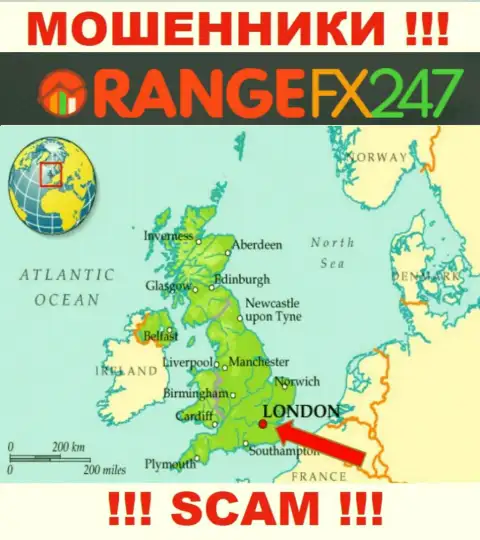 Жулье OrangeFX247 представляет неправдивую инфу о юрисдикции - избегают наказания