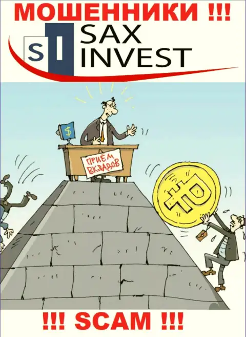 SAX INVEST LTD не вызывает доверия, Инвестиции - это конкретно то, чем заняты эти обманщики