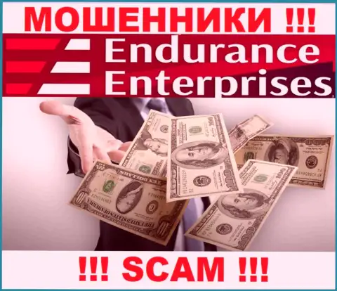 Endurance Enterprises заманивают в свою контору хитрыми методами, осторожнее